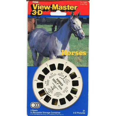 Horses - View-Master - 3 Reel Set on Card - NEW - (VBP-2048) –