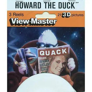 Howard The Duck - View-Master 3 Reel Set on Card - 1986 - vintage - (4073) VBP 3dstereo 