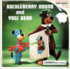 Huckleberry Hound and Yogi Bear - View-Master 3 Reel Packet - 1960s - Vintage - (ECO-B512-G1A) Packet 3Dstereo 