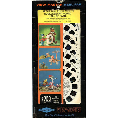 Huckleberry Hound Hall of Fame - View-Master Reel Pack - 7 Reel Set - NEW - (zur Kleinsmiede) - (2117-007) Reel Pack 3Dstereo 
