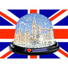 I Love London - SNOW GLOBE - 3D Action Lenticular Postcard Greeting Card - NEW Postcard 3dstereo 