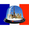 I Love Paris - SNOW GLOBE - 3D Action Lenticular Postcard Greeting Card - NEW Postcard 3dstereo 