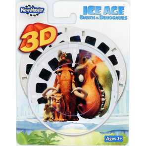 Ice Age - Dawn of the Dinosaurs - View-Master 3 Reel Set on Card - NEW - (9858) VBP 3dstereo 