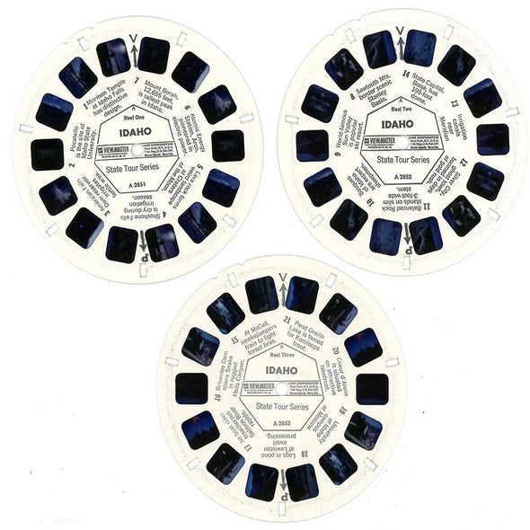 Idaho - View-Master 3 Reel Packet - 1960s Views - Vintage - (ECO-A285-S6A) Packet 3Dstereo 