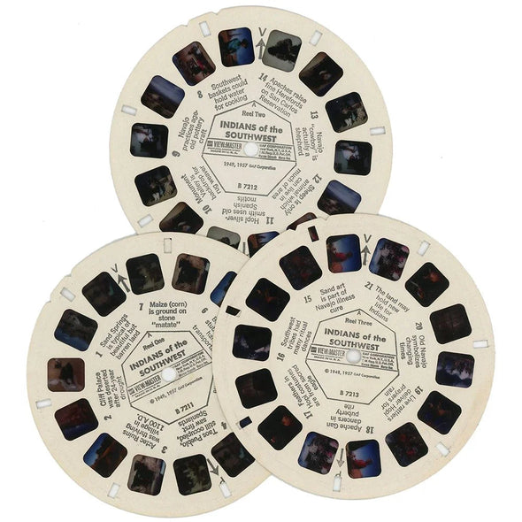 Indians of the Soutwest - View-Master 3 Reel Set - NEW - (WKT-2038) WKT 3dstereo 
