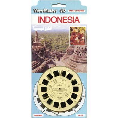 Indonesia - View-Master 3 Reel Set on Card -NEW (zur Kleinsmiede) - (C950-EM) - NEW VBP 3dstereo 