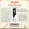 IRON MAN - View-Master 3 Reel Packet - 1970s views - vintage - (ECO-H44-G3nk) Packet 3dstereo 