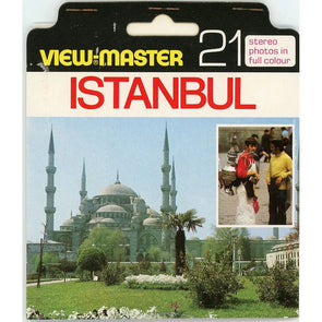 Istanbul - View-Master 3 Reel Set on Card - (zur Kleinsmiede) - (BC806-123-EM) - vintage VBP 3dstereo 