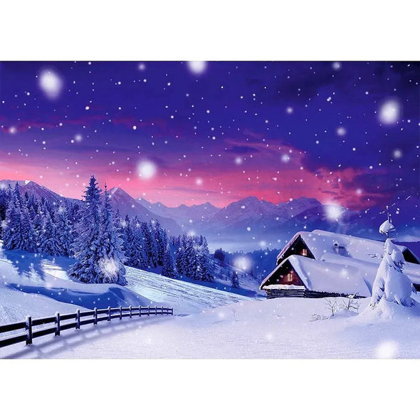 It's Snowing - 3D Lenticular Postcard Greeting Card - NEW Postcard 3dstereo 