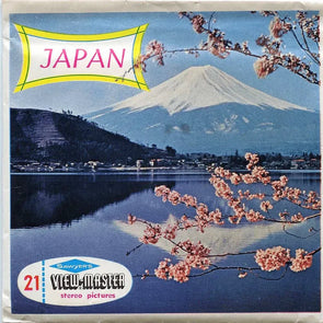 Japan - Vintage - View-Master 3 Reel Packet - 1960s views - vintage - (B262-BS6) Packet 3dstereo 