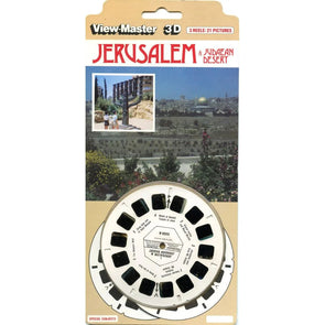 Jerusalem & Judaean Desert - View-Master 3 Reel Set on Card - (zur Kleinsmiede) - (5332-EM) - NEW VBP 3dstereo 