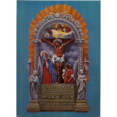 Jesus Christ - Vintage 3D Lenticular Postcard Greeting Card