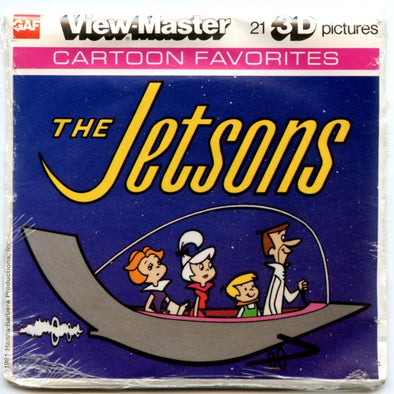 Jetsons- View-Master 3 Reel Packet - vintage - (PKT- L27-G5m) Packet 3dstereo 