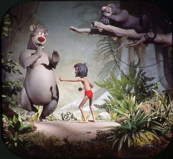 Jungle Book - Disney - View-Master - Vintage - 3 Reel Packet - 1960s views -(B363-S6A) Packet 3Dstereo 