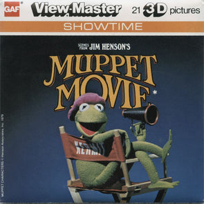 Muppet Movie - View-Master 3 Reel Packet - 1970s Views - Vintage - (PKT-K27-G6nk) Packet 3dstereo 