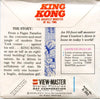 King Kong - View-Master 3 Reel Packet - 1970s - Vintage - (PKT-B392-G5mint) Packet 3Dstereo 