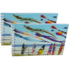KITES - Two (2) Notebooks with 3D Lenticular Covers - Unlined Pages - NEW Notebook 3Dstereo.com 