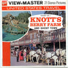 Knott's Berry Farm and Ghost Town #1 - View-Master 3 Reel Packet - 1970s views - vintage - (ECO-A235-G3C) Packet 3dstereo 