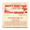 Knott's Berry Farm and Ghost Town No.2 - View-Master 3 Reel Packet - 1950s views - vintage - (ECO-KNOTT-S3) Packet 3dstereo 
