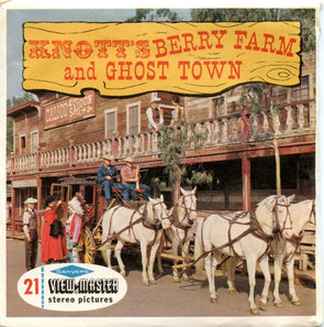 Knotts Berry Farm and Ghost Town - View-Master  - 3 Reel Packet 1970s views - (PKT-A235-S6)