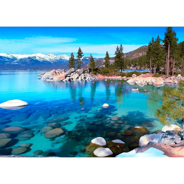 Lake Tahoe, California - 3D Lenticular Postcard Greeting Card- NEW Postcard 3dstereo 