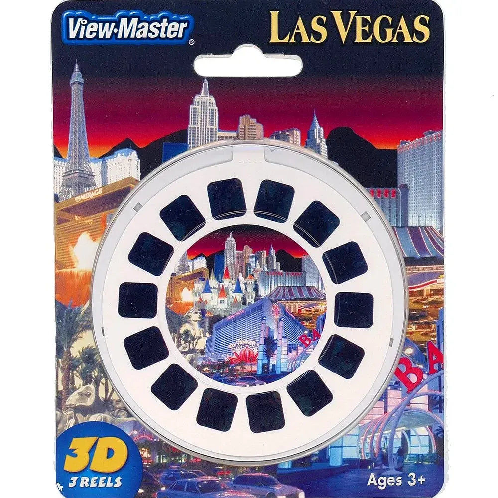 Las Vegas - View-Master 3 Reel Set on Card - NEW - (VBP-5487a) –