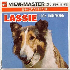 LASSIE in Look Homeward - View-Master 3 Reel Packet - 1970s - vintage - (PKT-B480-G3A) 3Dstereo 