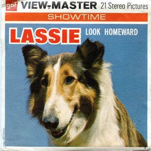 Lassie Look Homeward - View-Master 3 Reel Packet - 1970s - Vintage - (BARG-B480-G3A)