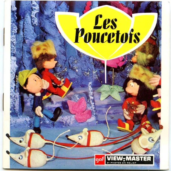 Les Poucetofs - View-Master 3 Reel Packet - 1970s - vintage - B459F-BG3 3dstereo 