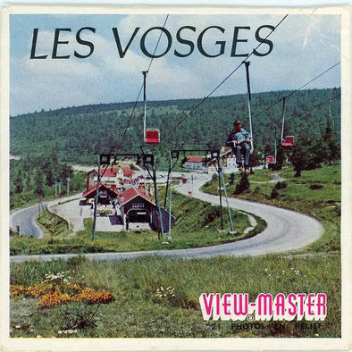 Les Vosges (France) - View-Master 3 Reel Packet - 1970s views - vintage - (ECO-C179f-BS5) Packet 3dstereo 