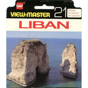 Liban - View-Master 3 Reel Set on Card - (zur Kleinsmiede) - (BC815-456-FM) - vintage VBP 3dstereo 