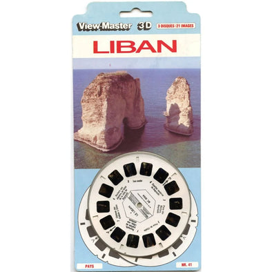 Liban - View-Master - 3 Reels on Card - NEW (C815) VBP 3dstereo 