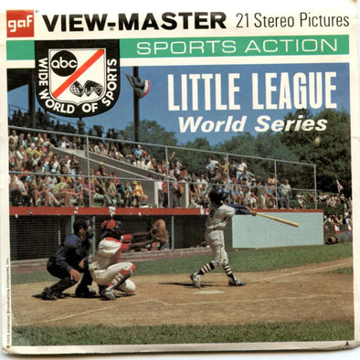 Little League - World Series - View-Master - Vintage - 3 Reel Packet - 1970s views (ECO-B940-G3)