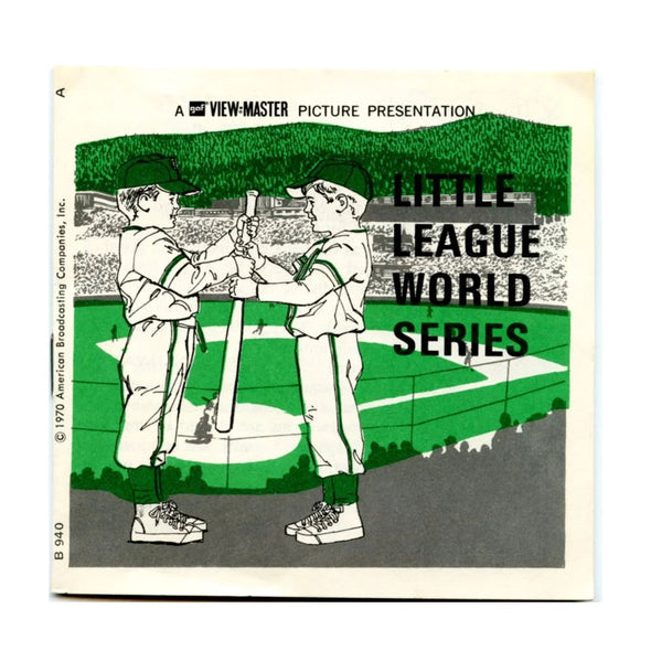 Little League - World Series - View-Master - Vintage - 3 Reel Packet - 1970s views (ECO-B940-G3)