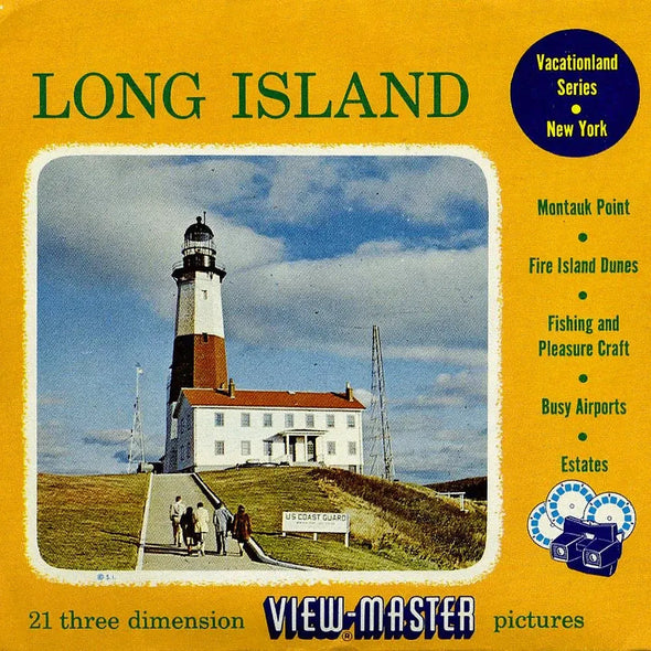 Long Island - New York - Vintage - 3 Reel Packet - 1950s views (PKT-LOIS-S3) Packet 3dstereo 