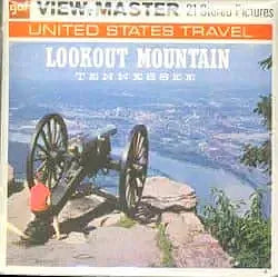 Lookout Mountain, Chattanooga Tennessee - View-Master 3 Reel Packet - 1970s views - vintage - (PKT-A876-G3Aj) 3Dstereo 