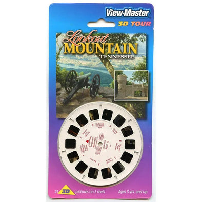 Lookout Mountain Tennessee - View-Master 3 Reel Set on Card - NEW - (VBP-5440) VBP 3dstereo 