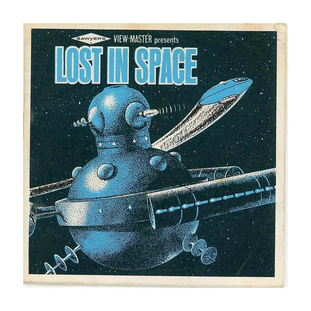 Lost in Space View Master 3 Reel Packet 1960s vintage PKT B482 S6A