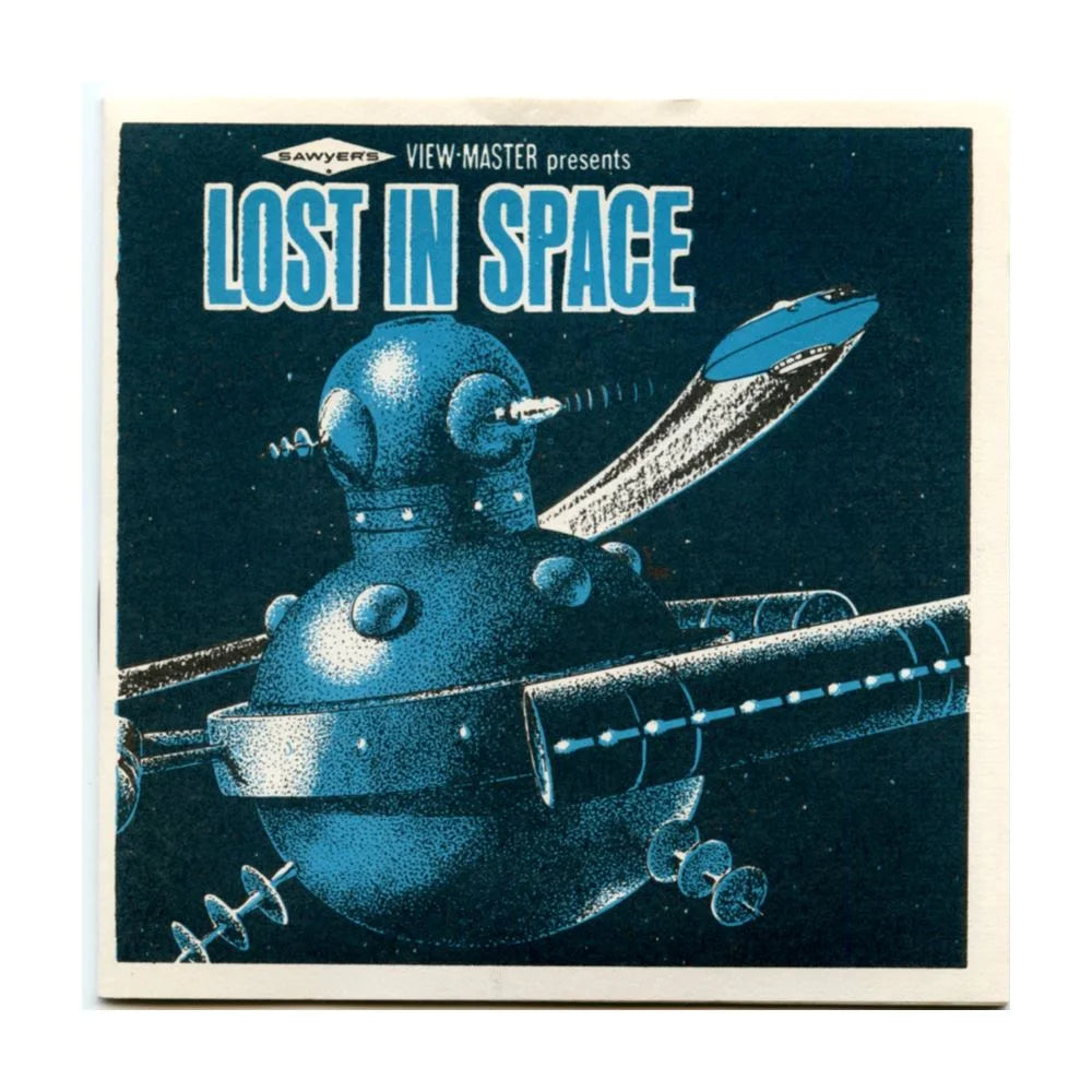 Lost in Space - View-Master 3 Reel Packet - 1960s - vintage - (PKT-B482-S6A)
