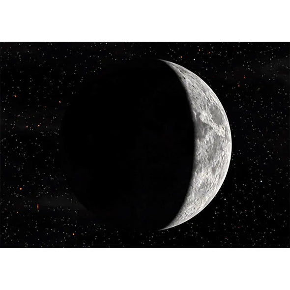 Lunar Phases - 3D Action Lenticular Postcard Greeting Card - NEW Postcard 3dstereo 