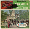 Main Street U.S.A & Primeval World - Disneyland - View-Master - 3 Reel Packet - 1960s vintage - ( ECO-A175-S6C) Packet 3dstereo 