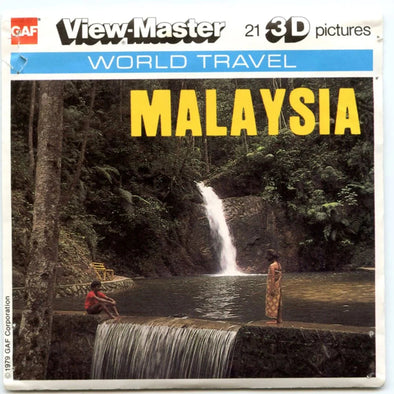 Malaysia - View-Master- Vintage - 3 Reel Packet - 1970s views ( PKT- K24-G5nk ) Packet 3dstereo 