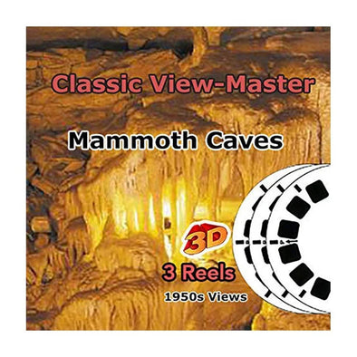 Mammoth Cave National Park, Kentucky - Vintage Classic View-Master - 1950s views CREL 3dstereo 