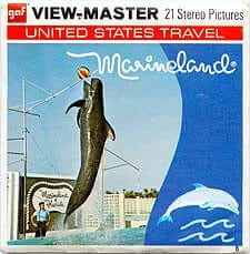 Marineland of Florida - Edition B - View-Master 3 Reel Packet - 1970s views - vintage - (PKT-A964-G3B) 3Dstereo 