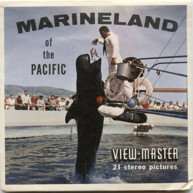 Marineland - of the Pacific - View-Master 3 Reel Packet - 1960s