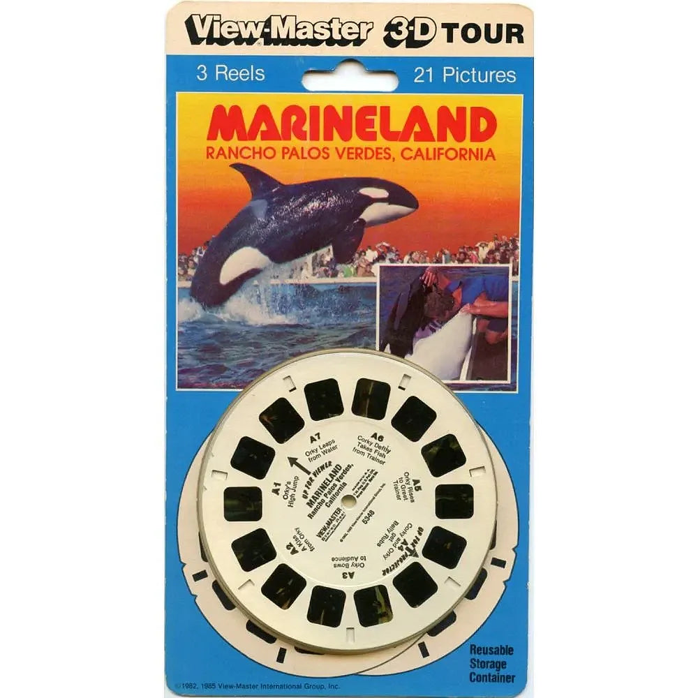 Marineland - View-Master - 3 Reels Set on Card - NEW - (VBP-5348)