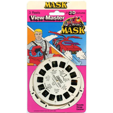 Mask - View-Master - 3 Reels on Card - New 3dstereo 