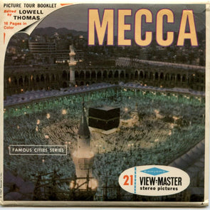 Mecca - View-Master- Vintage - 3 Reel Packet - 1960s views ( PKT- B228-S6 ) Packet 3dstereo 