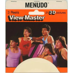 Menudo - View-Master 3 Reel Set on Card - 1984 - vintage - (4059) VBP 3dstereo 