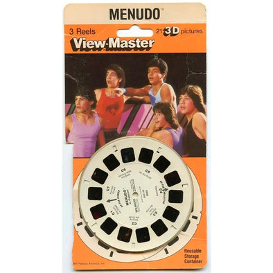 Menudo - View-Master 3 Reel Set on Card -OPEN - (VBP-4059) VBP 3dstereo 
